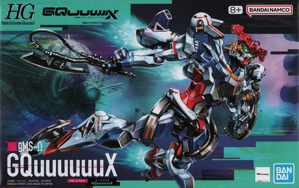 HG GQuuuuuuX 機動戦士Gundam GQuuuuuuX(ジークアクス)
